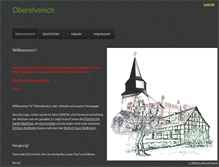 Tablet Screenshot of oberelvenich.de